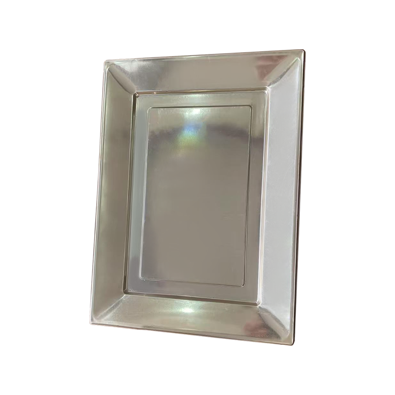 Wegwerp dienblad van PS zilver