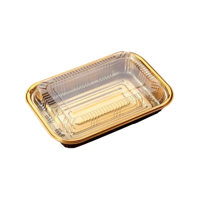 Wegwerp transparante anti-condens lunchbox