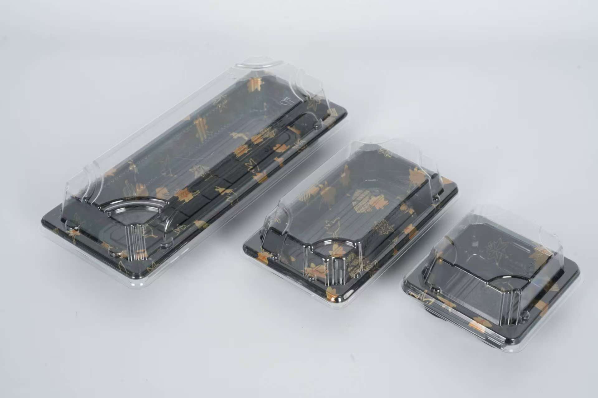 Wegwerp plastic PP-materiaal sushi-voedselbakje 